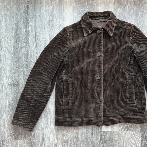 Vintage Prada Brown Corduroy Long Sleeve Jacket - Picture 2 of 7